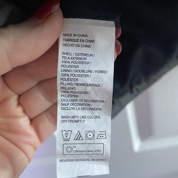 MEN'S IZOD ADVANTAGE PERFORMANCE CHARCOAL PUFFER VEST SZ M - Picture 3 of 4